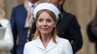 Geri Halliwell at the Commonwealth Day service at Westminster Abbey. Pic: Reuters