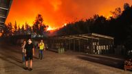 Hotels and houses in Izmir have been evacuated.
Pic: Getty