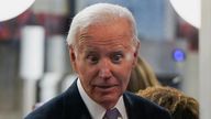 Joe Biden visits a Waffle House in Georgia after the presidential debate in Atlanta. Pic: Reuters/Elizabeth Frantz