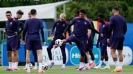 Jude Bellingham during training.
Pic: Reuters
