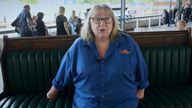 Anne Ellis, a tote operator and retired midwife