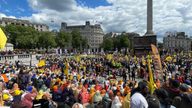 Sikhs protest over the 40th anniversary of the Amritsar massacre in London
