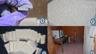 Gang sold fake medicines made in garden sheds. Pic: WMP