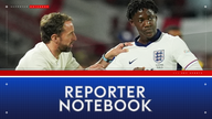 Gareth Southgate and Kobbie Mainoo