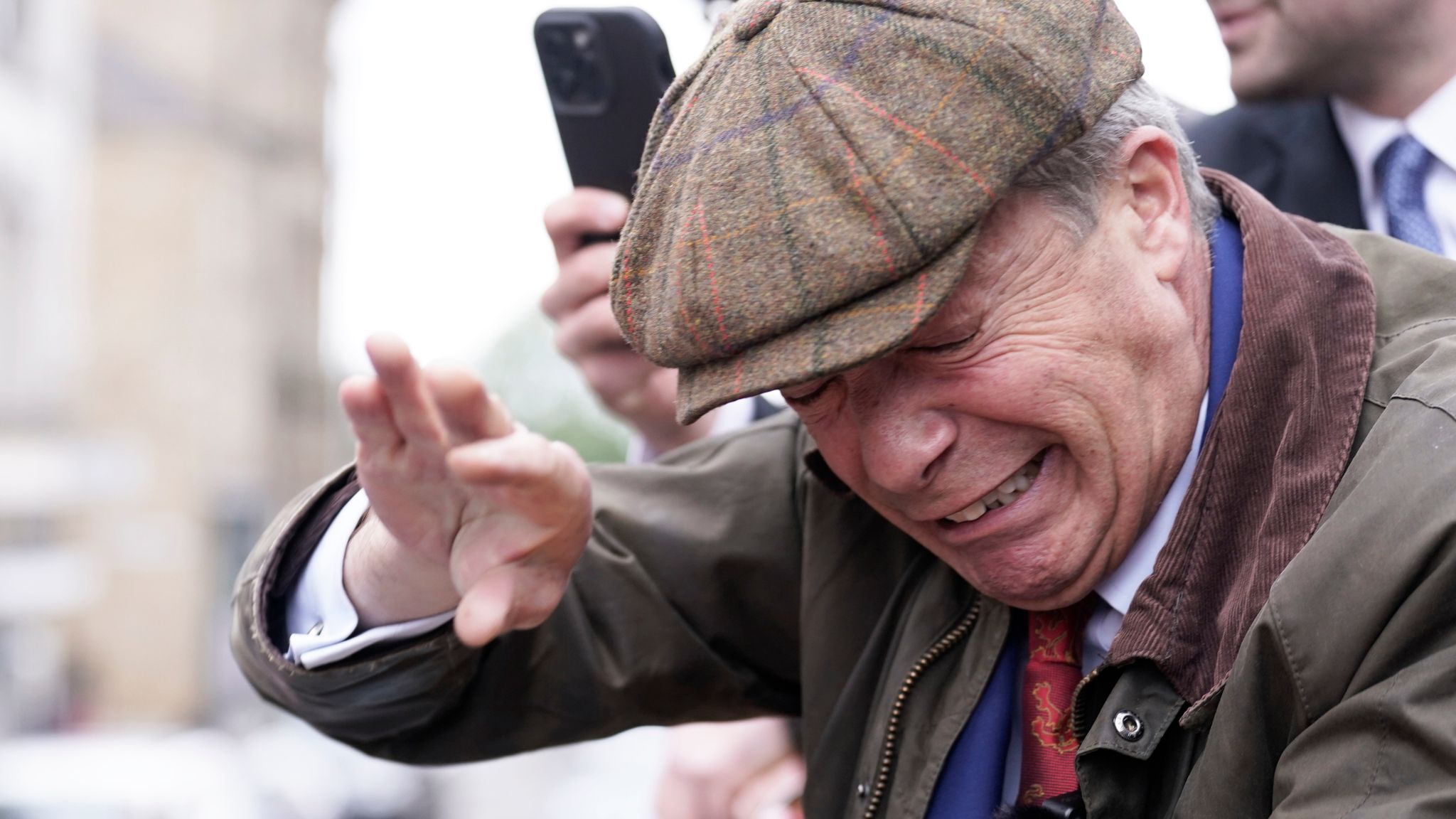 Man who threw objects at Nigel Farage during election campaign in ...