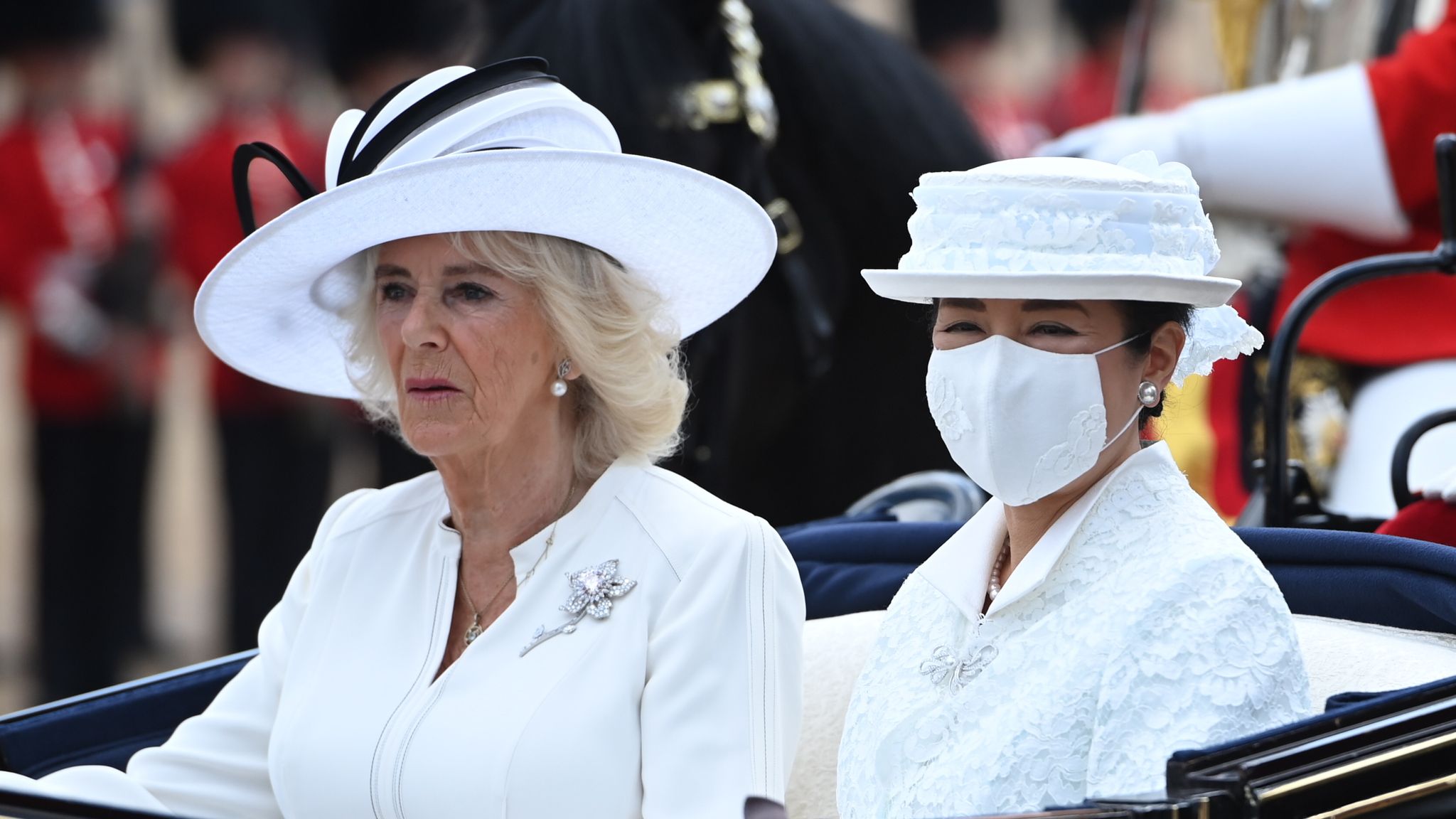 Japanese state visit begins - with empress taking precautions for her ...