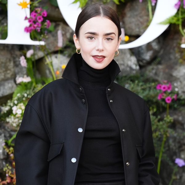 Lily Collins attends the Dior Cruise 2025 show at Drummond Castle, Perthshire. Picture date: Monday June 3, 2024.