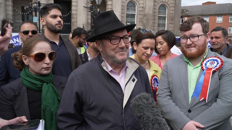 George Galloway launches Workers Party of Britain's election campaign