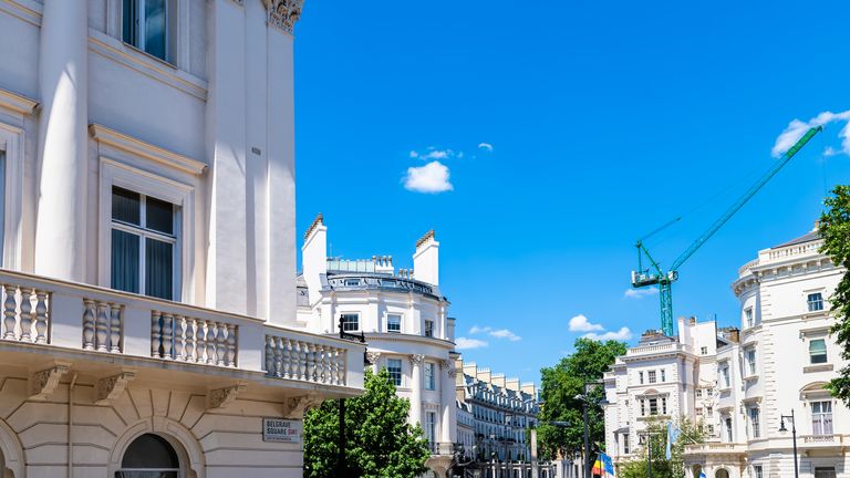 Gosvenor Group owns buildings, squares and public spaces in Belgravia and Mayfair. Pic: iStock