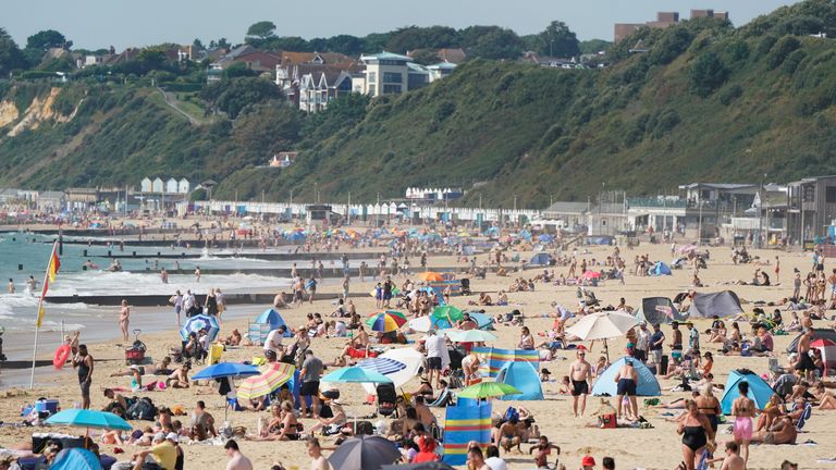 Temperatures are expected to rise in the UK. File pic: PA