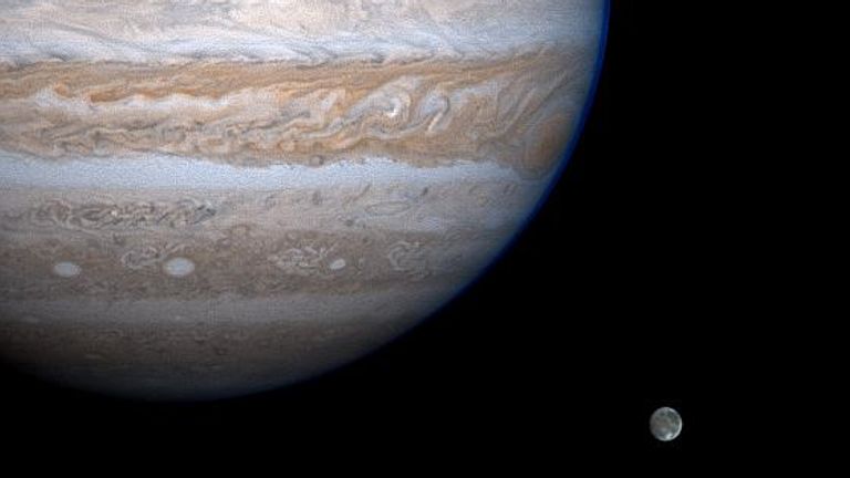 Jupiter, taken by NASA's Cassini spacecraft, a mission that Dr Howett worked on. Pic: NASA