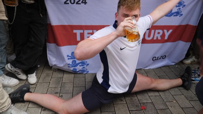 Euro 2024: England fans prepare for first game of tournament against ...