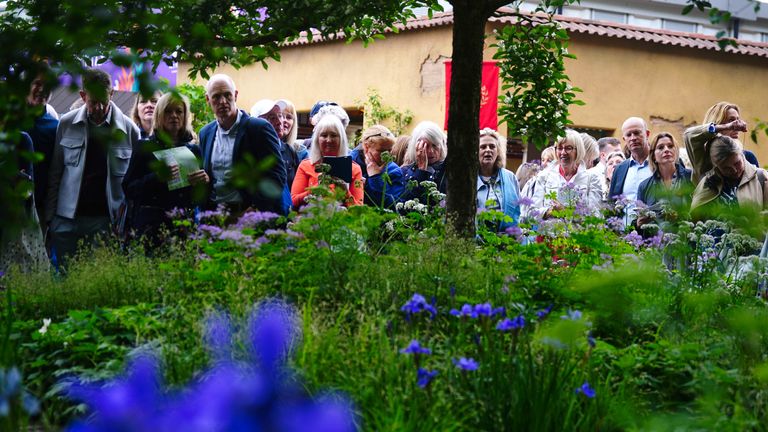 skynews-forest-bathing-ecotherapy_6575571 سباحون الغابات يشيدون بفوائد العلاج البيئي وسط أزمة الصحة العقلية وقوائم الانتظار الطويلة |  أخبار المملكة المتحدة