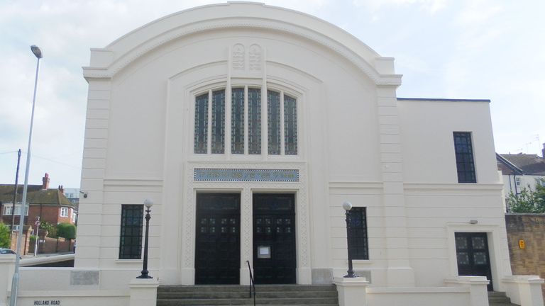 Hove Hebrew Congregation Synagogue in Holland Road.
Pic: Wikimedia 