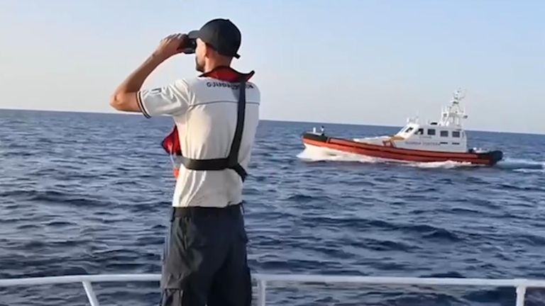 It took the Italian coast guard four days to respond
