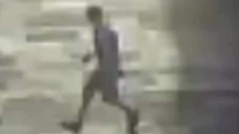 Mr Slater's family have shared a blurry image of what they believe could be the missing teenager
