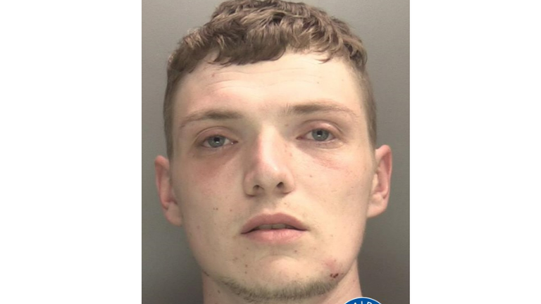 Jordan Pitts, aged 25 of Hickman Road, Tipton, was found guilty of assisting in the commission of an offence. Pic: West Midlands Police