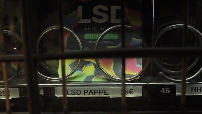 Variant of LSD is being sold in vending machines in Stuttgart