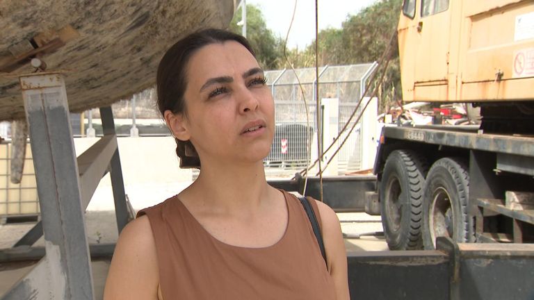 Mitra Ghasem Karimi said her brother and sister were both on board the ship
