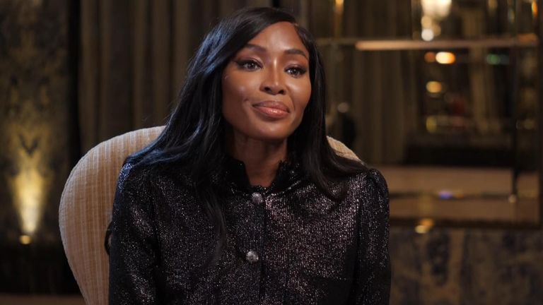 Naomi Campbell talks about V&A exhibition