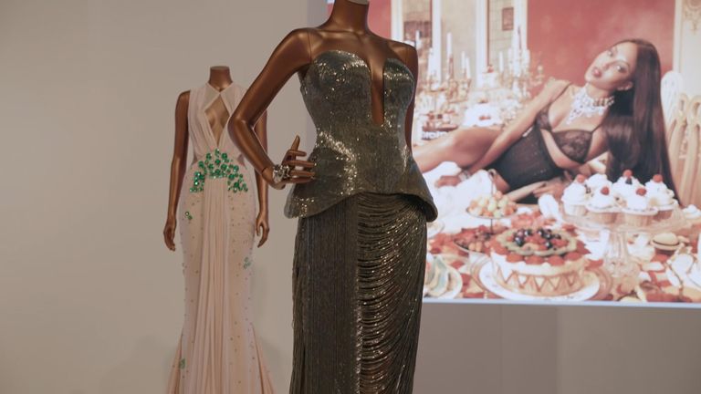 Campbell's new museum exhibition is a journey through her esteemed career as a model