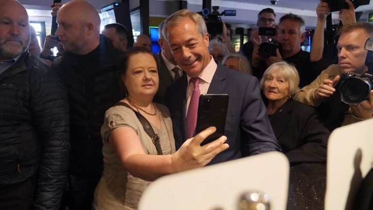 Nigel Farage kicks off election campaign in Clacton-On-Sea