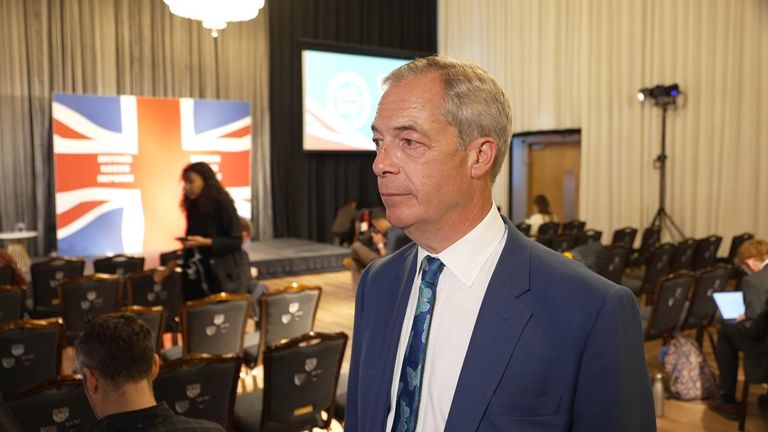 Why is Farage now standing in election, and how will this effect his plans to support Trump?