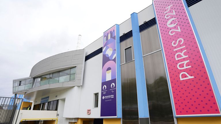 The Yves-du-Manoir Stadium. Pic: AP