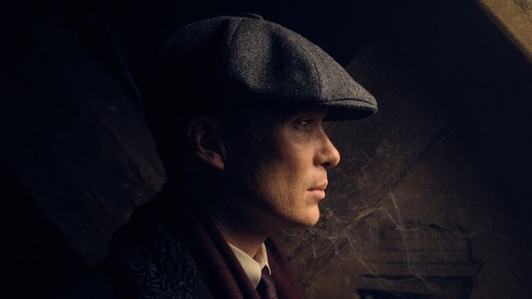 Cillian Murphy as Tommy Shelby in Peaky Blinders. Pic: Netflix/Everett/Shutterstock