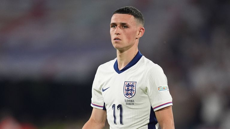 Phil Foden. Pic: PA