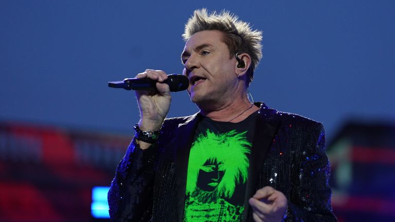 Simon Le Bon of Duran Duran during the Platinum Party at the Palace staged in front of Buckingham Palace, London, on day three of the Platinum Jubilee celebrations for Queen Elizabeth II. Picture date: Saturday June 4, 2022.