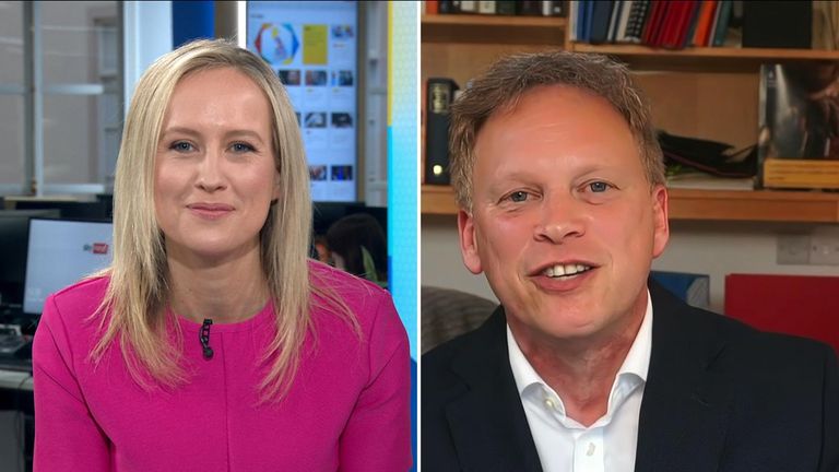 Grant Shapps speaks to Sophy Ridge