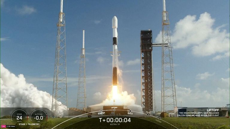 SpaceX launch satellite into orbit