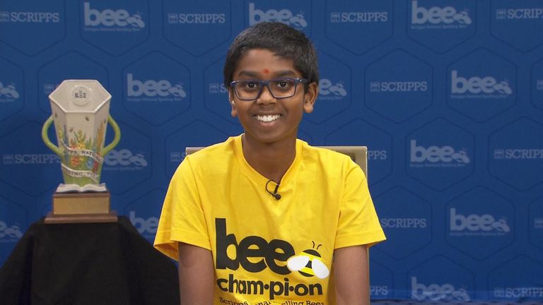 Spelling Bee champion to donate $50k prize money

