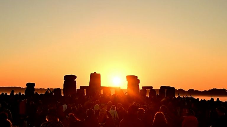 Roughly 15,000 people attended the solstice sunrise at the prehistoric site this year.