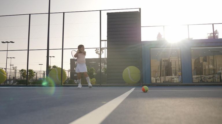 The country is trying to accelerate the number of youngsters playing tennis