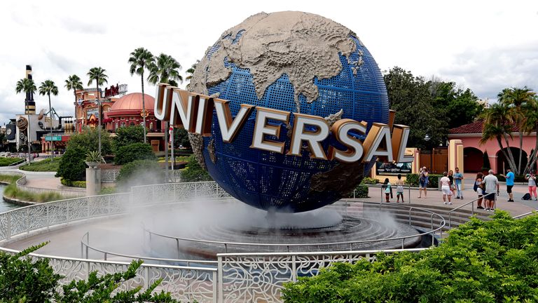 Universal Studios Florida in Orlando, Pic: AP