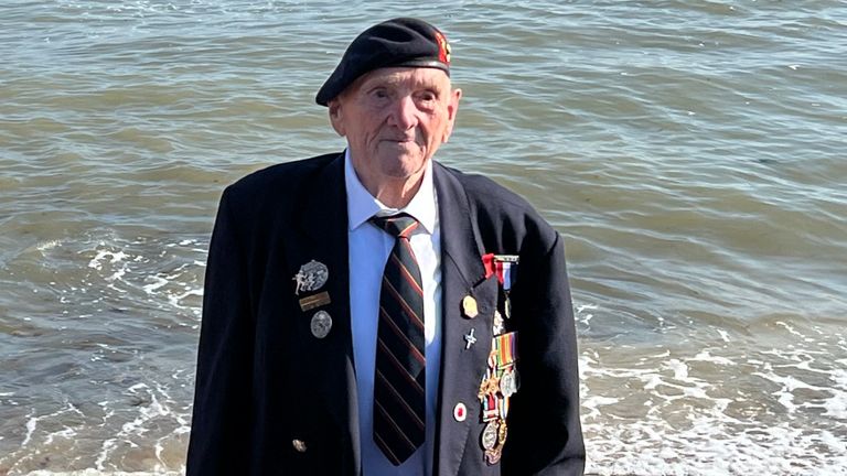 D-Day veteran Norman Ashford 
