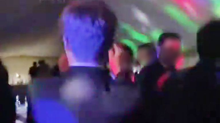 The clip was taken at an event for the University of Warwick Conservatives Association