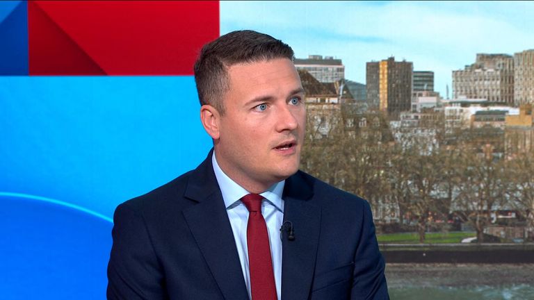 Shadow health secretary Wes Streeting