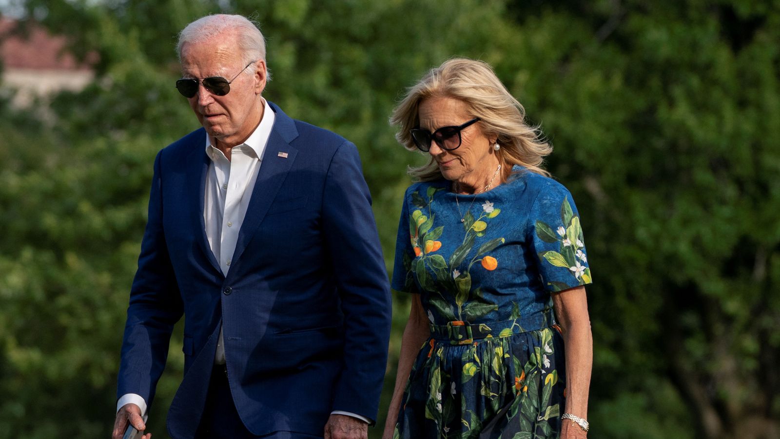 First lady Jill Biden and Hunter Biden respond to Joe Biden quitting ...