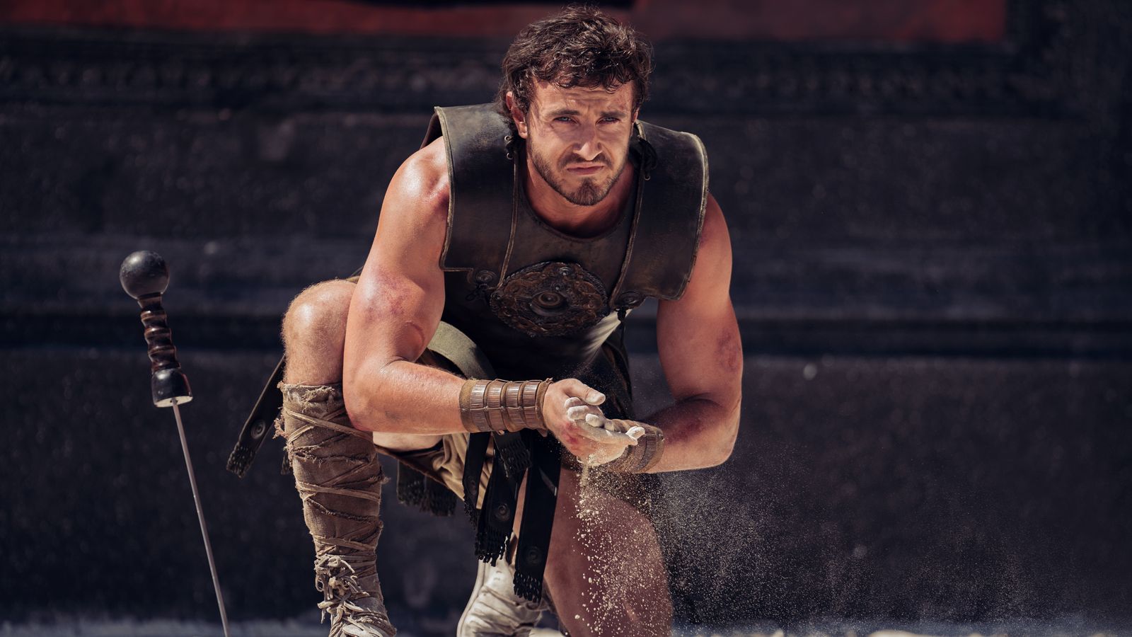 Paul Mescal transformed as he's seen fighting for his life in Gladiator II trailer