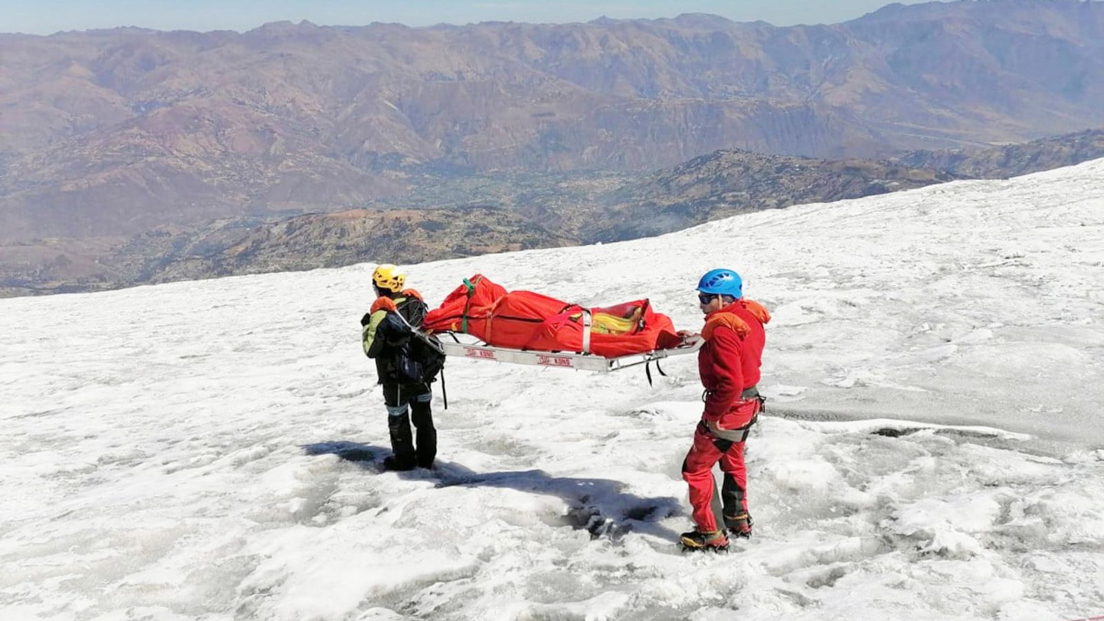 Climber’s body found frozen in ice 22 years after he went missing in Peru