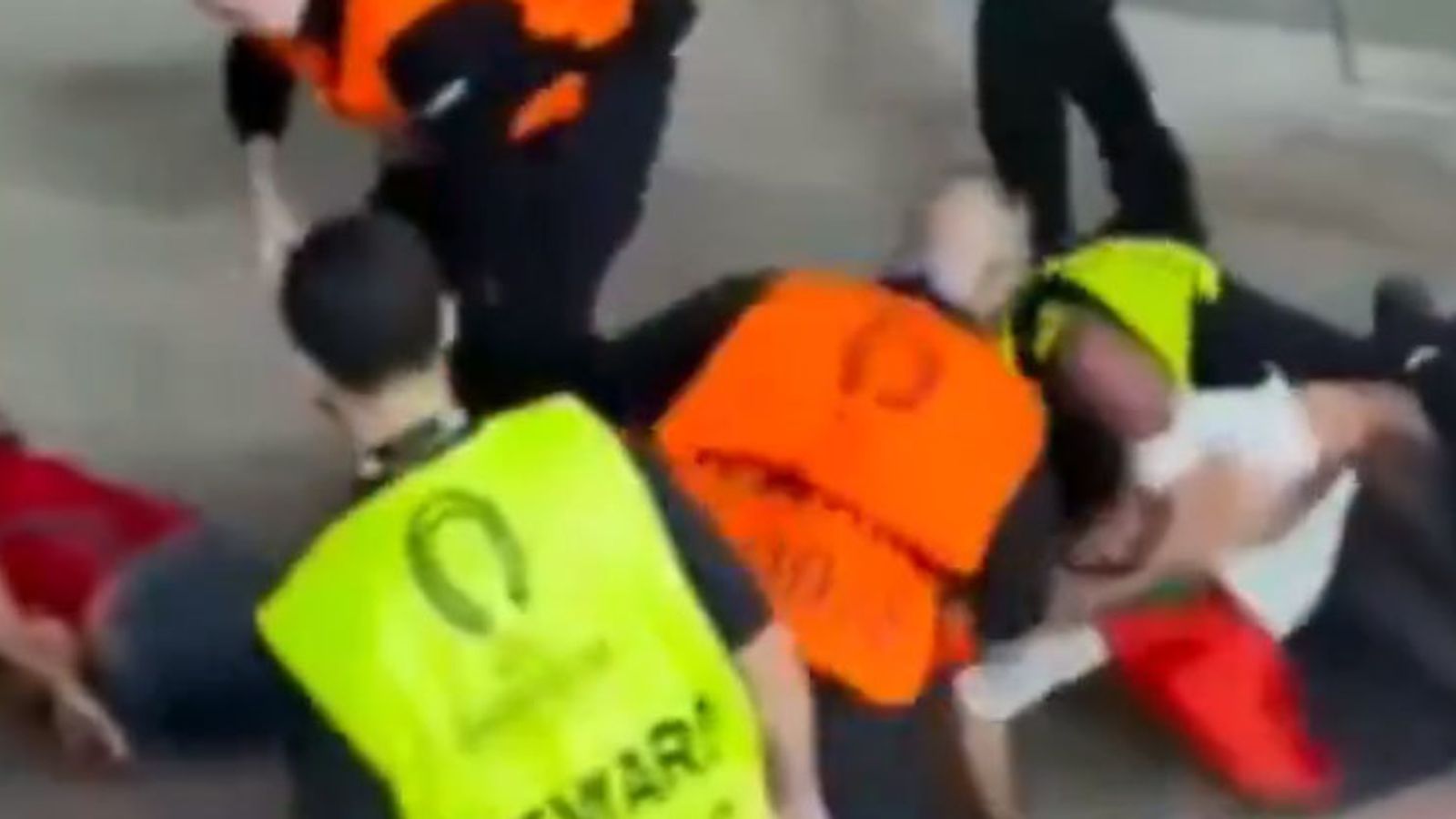 Euro 2024: UEFA say police investigating video showing ‘fan’ punched and kicked by ‘security’