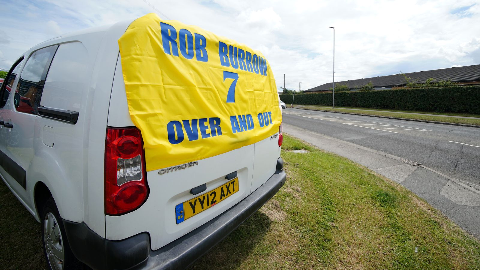 Rob Burrow funeral takes place as Thousands of fans line route with ...