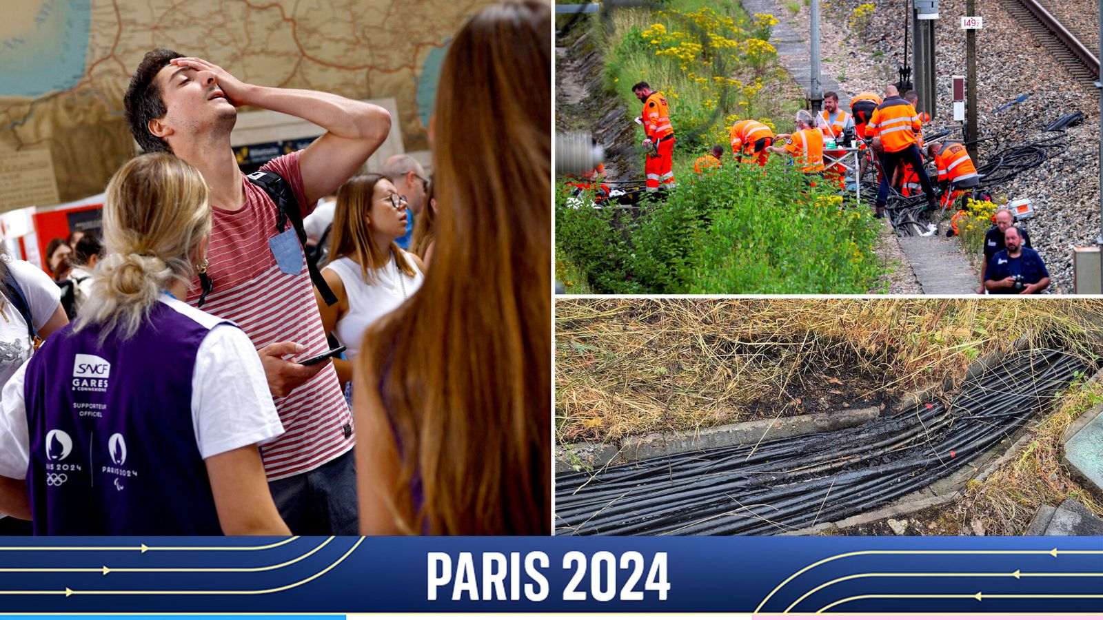 Paris Olympics latest: Potential suspects behind French rail sabotage identified; trains carrying athletes caught up in chaos