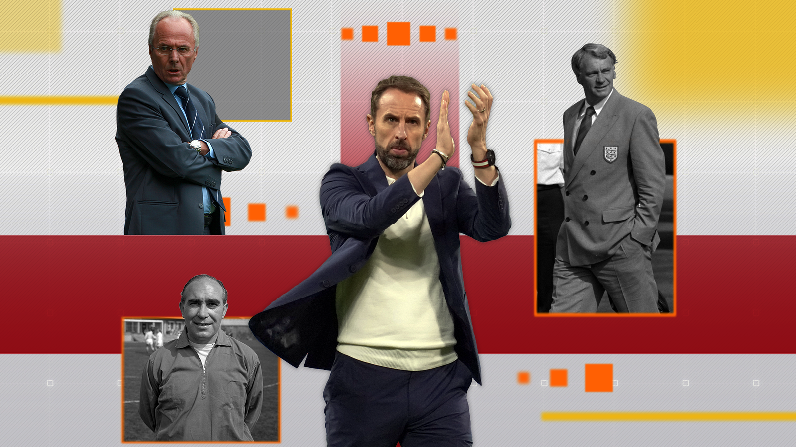 Gareth Southgate’s record compared to other England managers