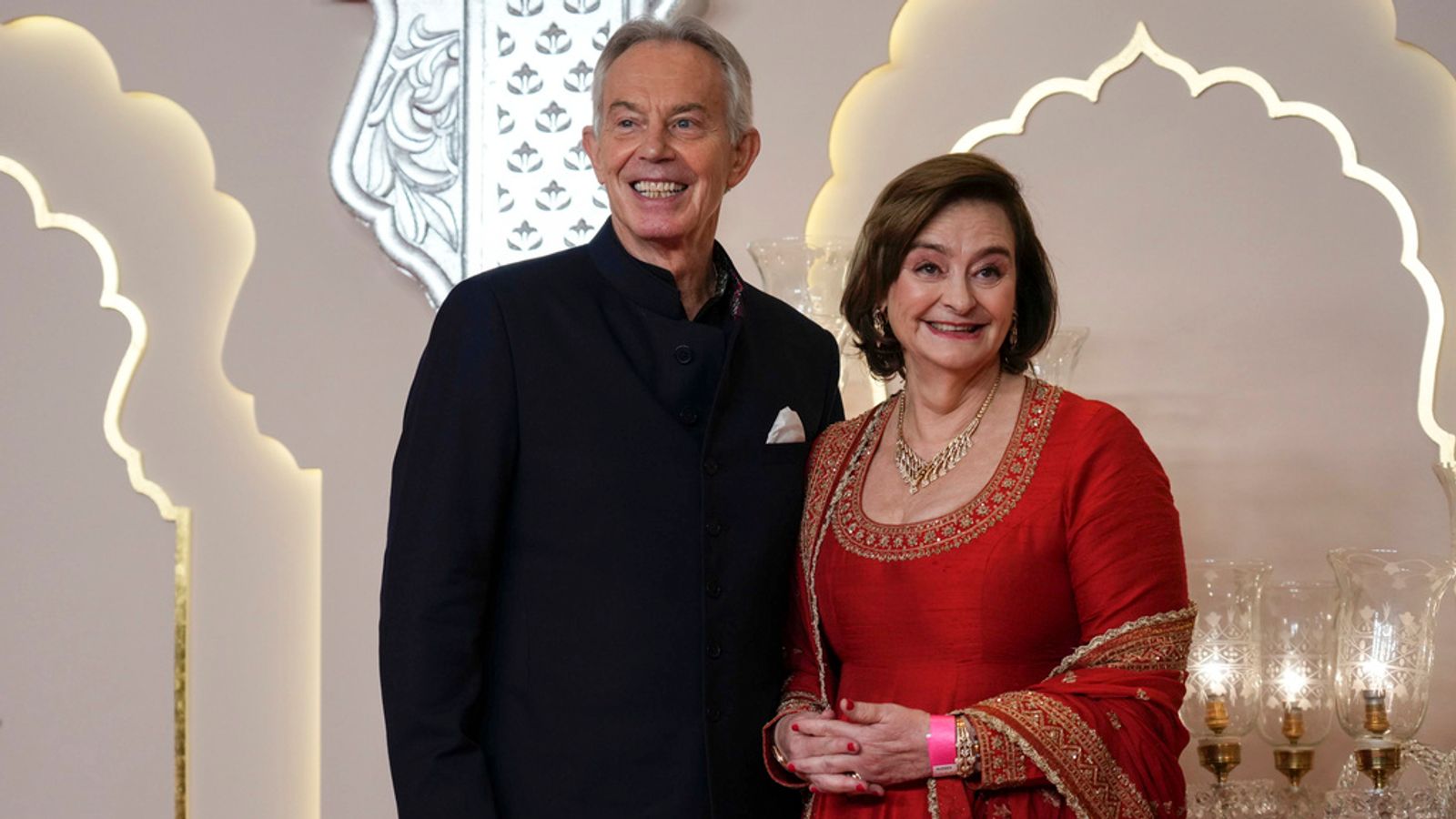 Ambani’s wedding in pictures: Sir Tony Blair, John Cena and Bollywood royalty at the wedding of the son of Asia’s richest man | Ents & Arts News