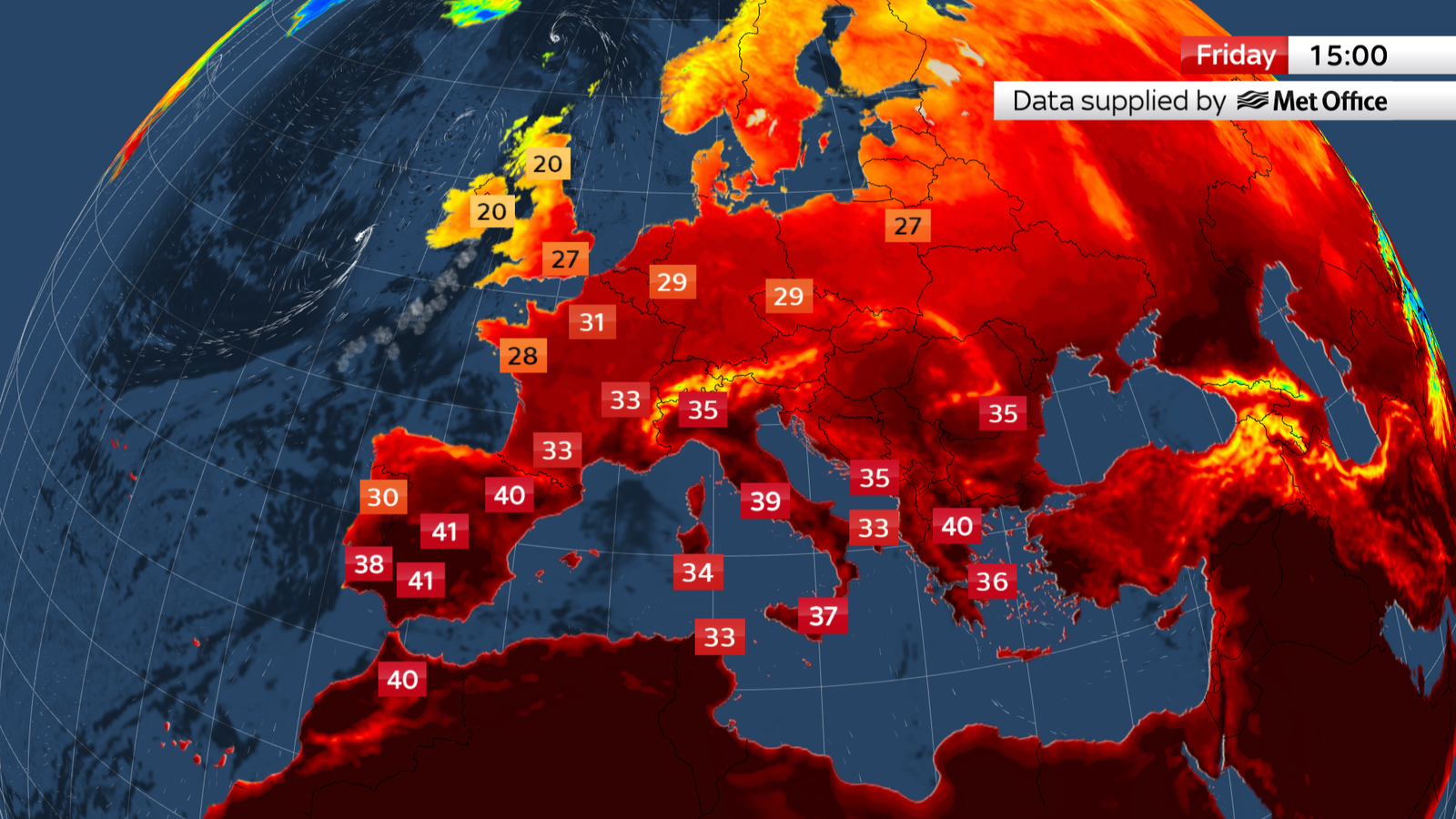 UK weather: August temperatures predicted by forecasters - as 'most