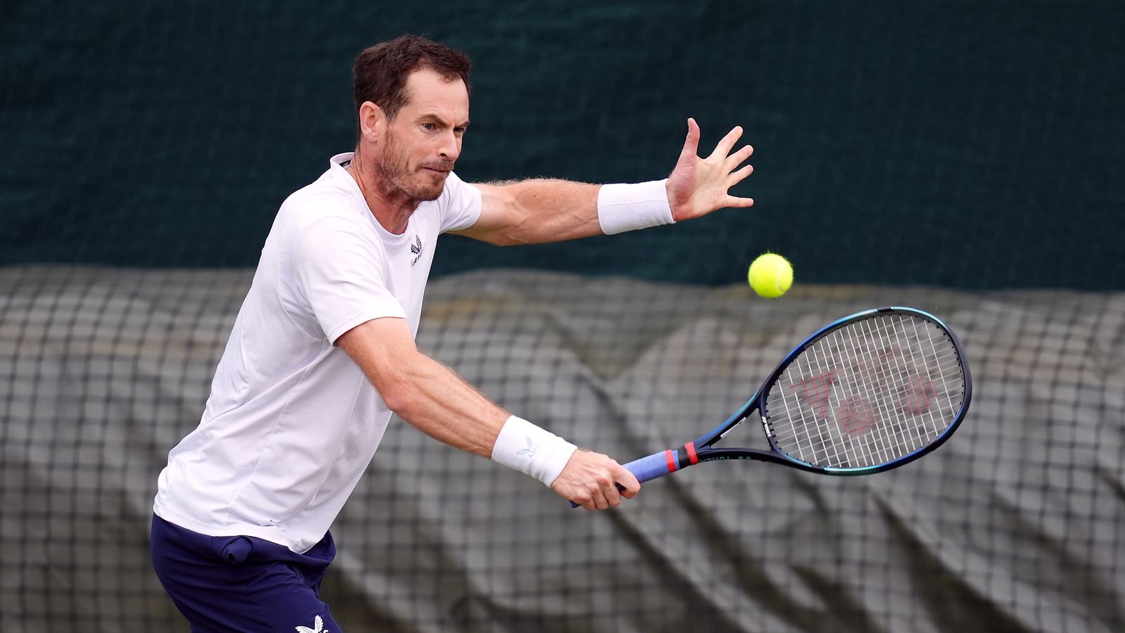 Injured Andy Murray’s ridiculous work ethic has never wavered